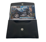 Owner's Manual For 2023 Harley Davidson TRI GLIDE; Operator's Book & Case - product image of an owner manual book and protective black document pouch