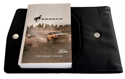 2021 Ford Bronco Owner Manual Car Glovebox Book