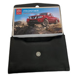 2019 Frontier Owner Manual Car Glovebox Book - product image of an owner manual book and protective black document pouch
