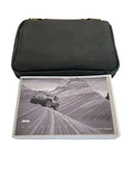 2013 Jeep Wrangler Owner Manual Car Glovebox Book - product image of an owner manual book and protective black document pouch