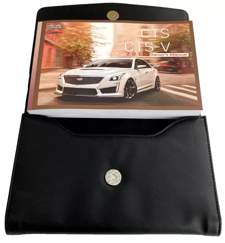 Full Factory Owner's Manual – 2019 Cadillac ATS – Glovebox Book W/ Case & Pen – USA Made