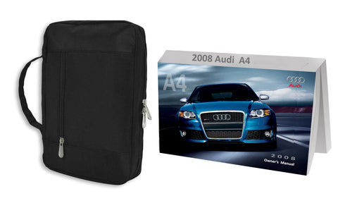 2008 Audi A4 Sedan Owner Manual Car Glovebox Book
