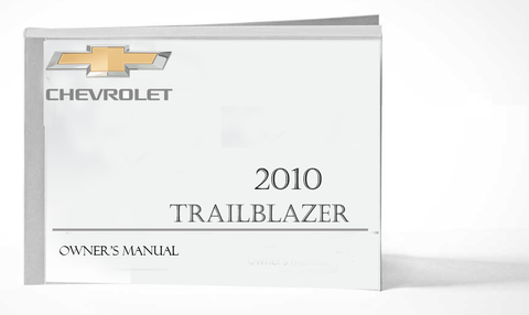 2010 Chevrolet Trailblazer Owner Manual Car Glovebox Book
