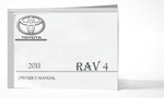2011 Toyota Rav4 Owner Manual Car Glovebox Book
