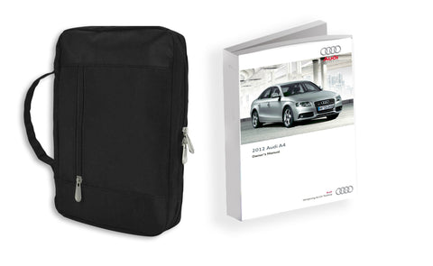 2012 Audi A4 Sedan Owner Manual Car Glovebox Book