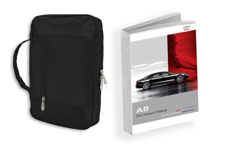 2012 Audi A8 Sedan Owner Manual Car Glovebox Book