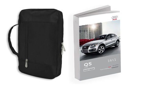 2012 Audi Q5 Owner Manual Car Glovebox Book