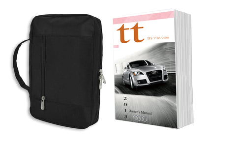2013 Audi TT Roadster Owner Manual Car Glovebox Book
