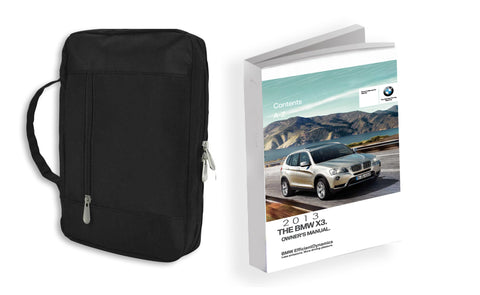 2013 BMW X3 Owner Manual Car Glovebox Book