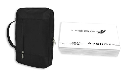 2013 Dodge Avenger Owner Manual Car Glovebox Book