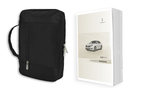 2013 Lincoln MKZ Owner Manual Car Glovebox Book