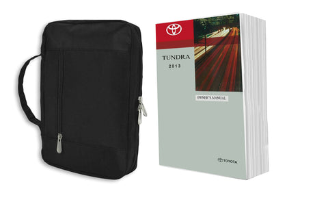 2013 Toyota Tundra Owner Manual Car Glovebox Book