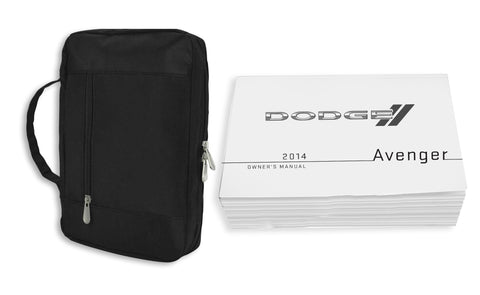 2014 Dodge Avenger Owner Manual Car Glovebox Book