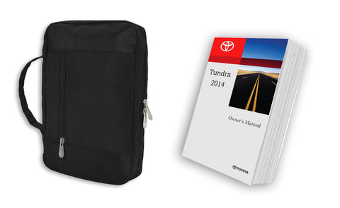 2014 Toyota Tundra Owner Manual Car Glovebox Book