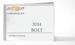 2014 Chevrolet Bolt Owner Manual Car Glovebox Book