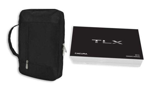 2015 Acura TLX Owner Manual Car Glovebox Book