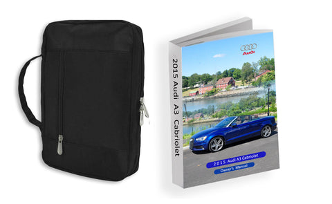 2015 Audi A3 Cabriolet Owner Manual Car Glovebox Book