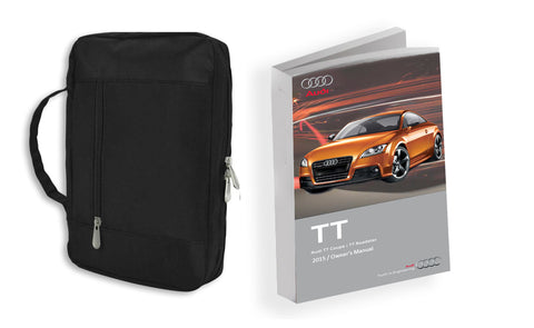 2015 Audi TT Roadster Owner Manual Car Glovebox Book