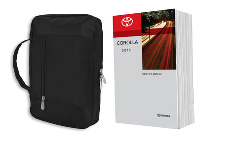 2015 Toyota Corolla Owner Manual Car Glovebox Book