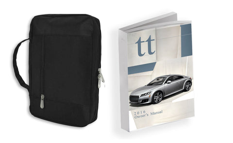 2016 Audi TT Coupe Owner Manual Car Glovebox Book