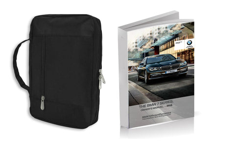 2016 BMW 7 Series, Owner Manual Car Glovebox Book