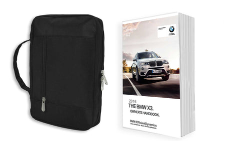 2016 BMW X3 Owner Manual Car Glovebox Book
