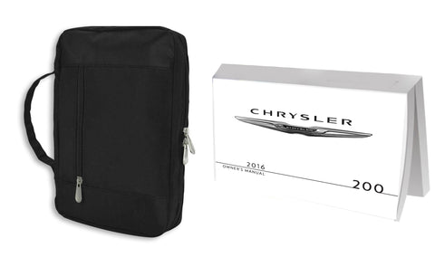 2016 Chrysler 200 Owner Manual Car Glovebox Book