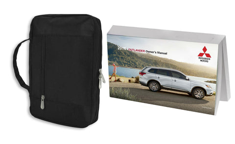 2016 Mitsubishi Outlander Owner Manual Car Glovebox Book