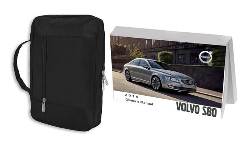 2016 Volvo S80 Owner Manual Car Glovebox Book