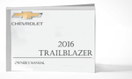 2016 Chevrolet Trailblazer Owner Manual Car Glovebox Book