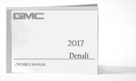 2017 GMC Denali Owner Manual Car Glovebox Book