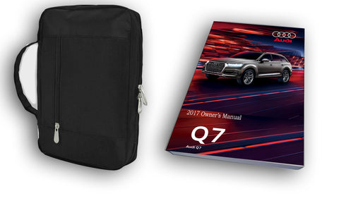 2017 Audi Q7 Owner Manual Car Glovebox Book