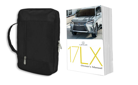 2017 Lexus LX570 Owner Manual Car Glovebox Book