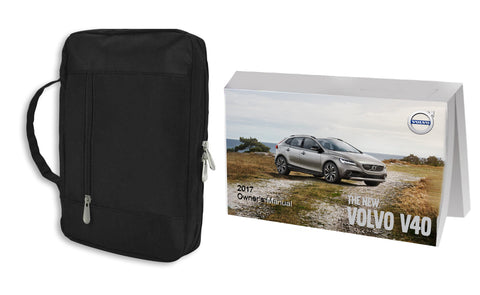 2017 Volvo V40 Owner Manual Car Glovebox Book