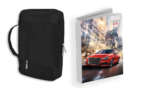 2018 Audi A3 Sedan Owner Manual Car Glovebox Book