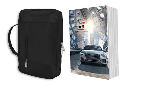 2018 Audi A6 Sedan Owner Manual Car Glovebox Book