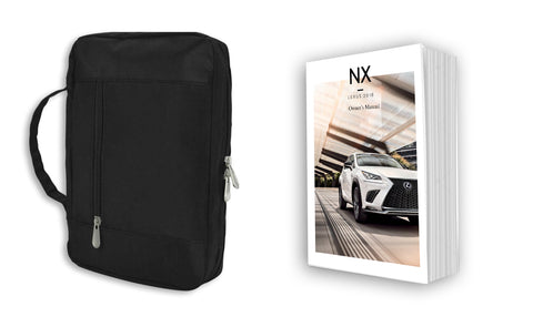 2018 Lexus NX200T Owner Manual Car Glovebox Book