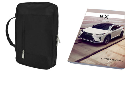2018 Lexus RX450h Owner Manual Car Glovebox Book