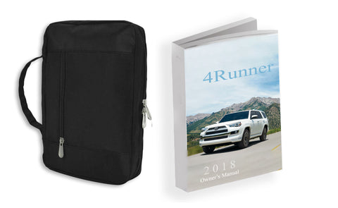 2018 Toyota 4Runner  Owner Manual Car Glovebox Book