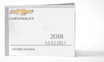 2018 Chevrolet Malibu Owner Manual Car Glovebox Book