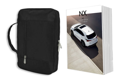 2019 Lexus NX300h Owner Manual Car Glovebox Book