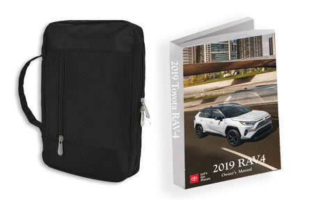 2019 Toyota Rav4 Owner Manual Car Glovebox Book
