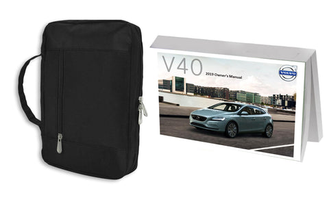 2019 Volvo V40 Owner Manual Car Glovebox Book