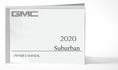 2020 GMC Suburban Owner Manual Car Glovebox Book