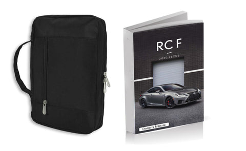 2020 Lexus RCF Owner Manual Car Glovebox Book