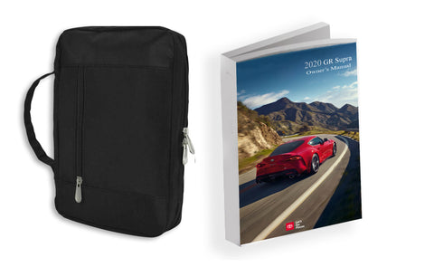 2020 Toyota Supra Owner Manual Car Glovebox Book
