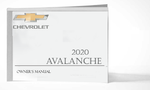 2020 Chevrolet Avalanche Owner Manual Car Glovebox Book