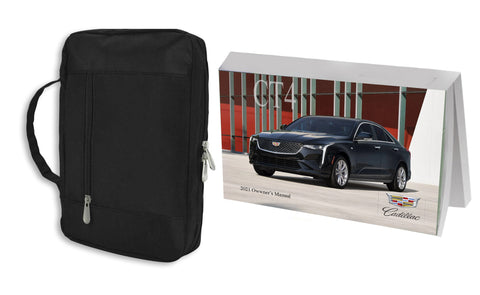2021 Cadillac CT4, Owner Manual Car Glovebox Book